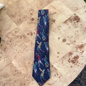 Vintage Tuttle Golf Collection golf tie